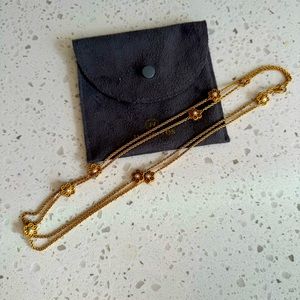 Julie Vos Colette Pearl Station Necklace